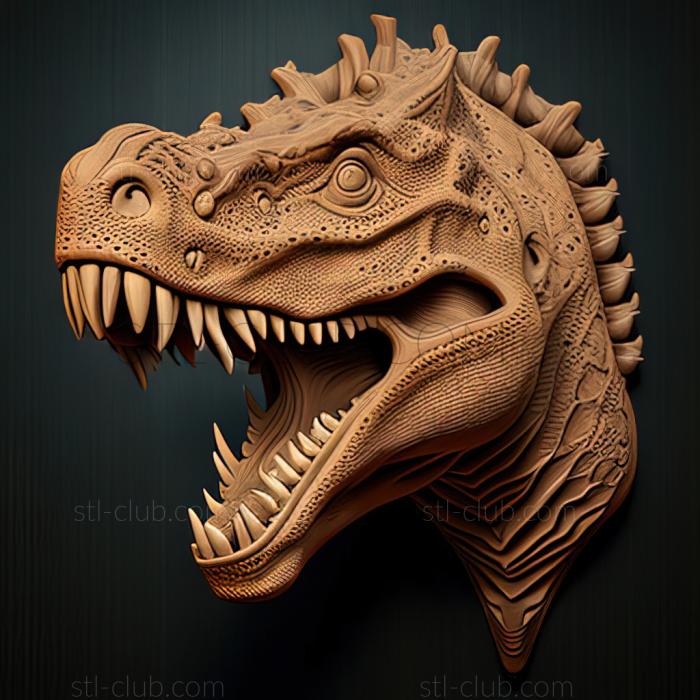 3D model st Carnotaurus (STL)